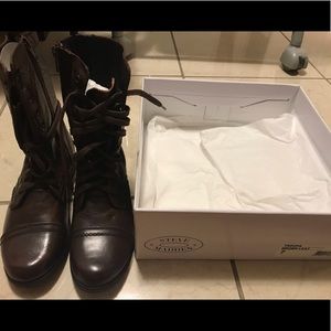 Steve Madden combat boots